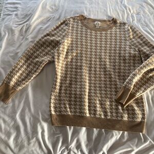 Worthington Houndstooth Sweater - XXL